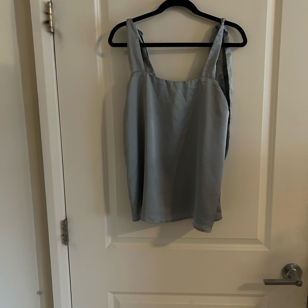 Show Me Your MuMu Silver Camisole Top